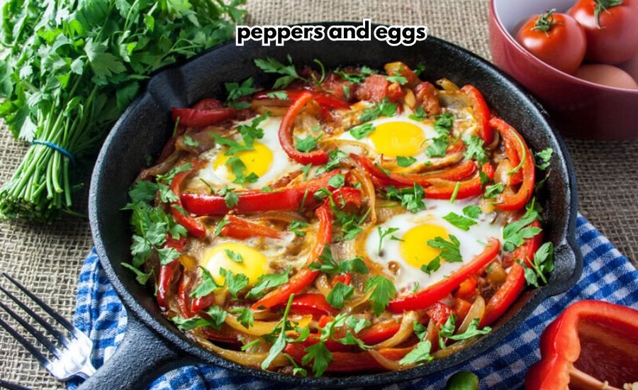 peppers and eggs