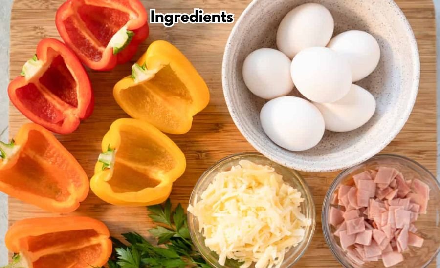 peppers and eggs