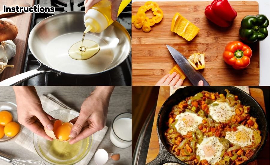 peppers and eggs