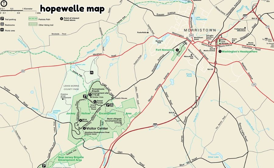 hopewelle map